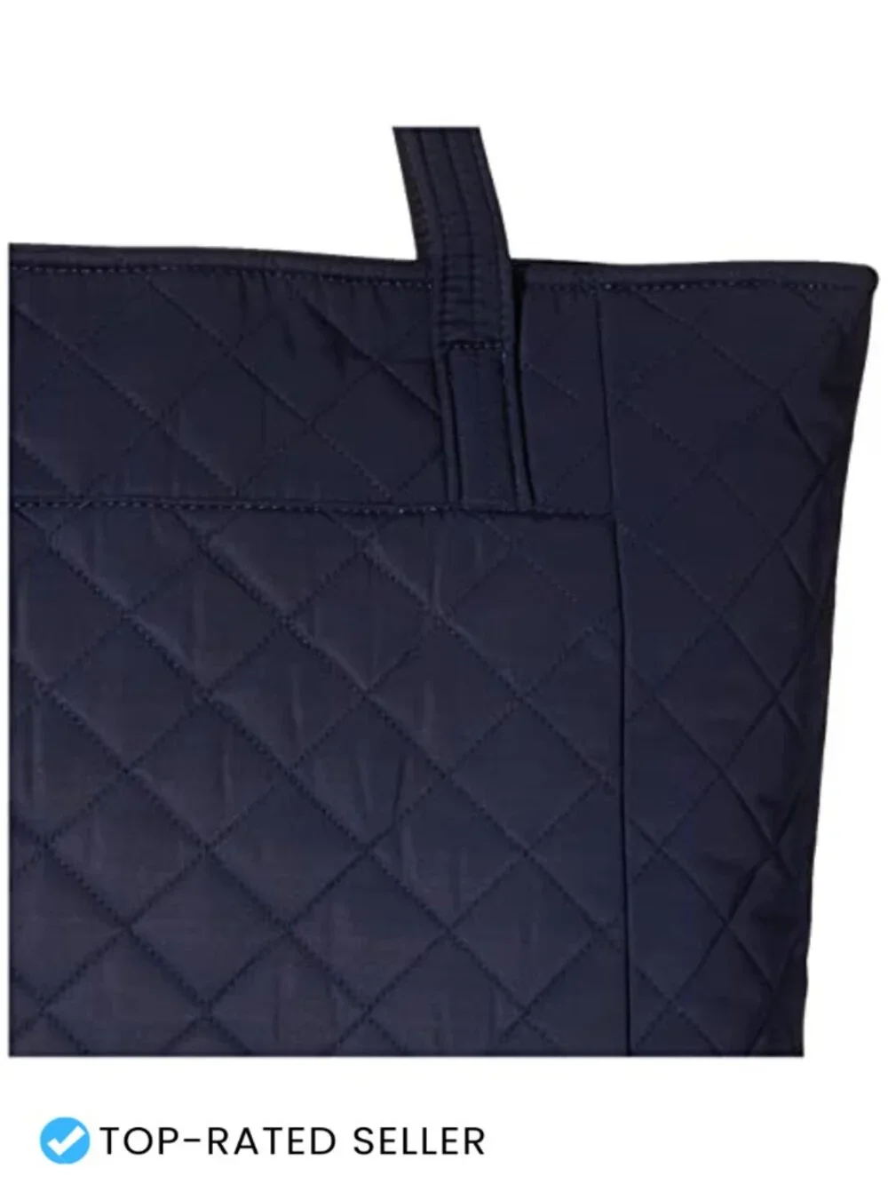 Performance Twill Vera Tote Bag with 7 Pockets, Zipper Closure, Shoulder Strap